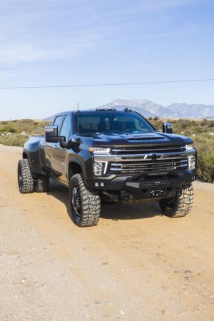 Chevrolet Silverado 3500 Front Bumper - DV8 Offroad - Spec Series - Micro-Texture Black - `20-`23